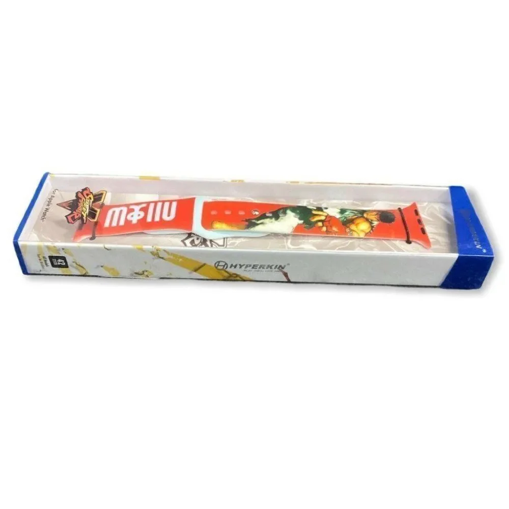 Street Fighter Ryu iWatch Band For Apple Watch®  Officially‎ Licensed by Capcom